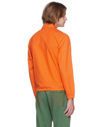 Polo Ralph Lauren Orange Poplin Coach Jacket