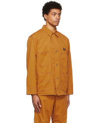 Needles Orange Smiths Edition Coverall Twill Shirt