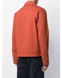YMC Textured Style Buttoned Shirt