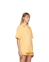 Gil Rodriguez Yellow Terry Bowling Shirt