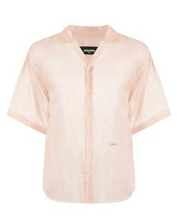 DSQUARED2 Semi Sheer Short Sleeve Shirt