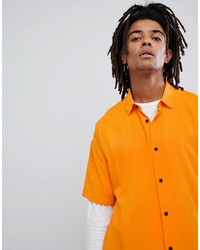 Mennace Shirt In Orange