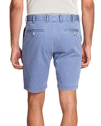 Saks Fifth Avenue Collection Sulfur Dyed Pima Cotton Shorts