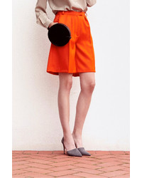 Mes Dames Mars Orange Wool Shorts