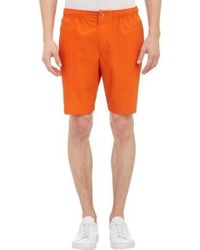 Jil Sander Poplin Shorts Orange