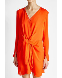 3.1 Phillip Lim Silk Dress With Knot Detail