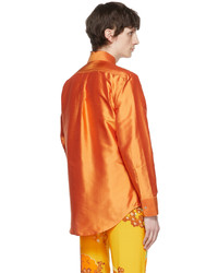 ERL Orange Shirt
