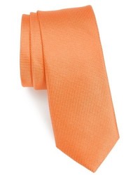 Nordstrom Shop Maison Solid Silk Skinny Tie