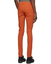 Rick Owens DRKSHDW Orange Tyrone Jeans