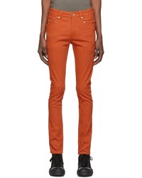 Rick Owens DRKSHDW Orange Tyrone Jeans