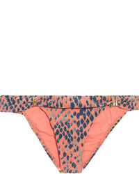 Orange Snake Bikini Pant