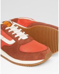 Vans Runner Sneakers In Orange Va2xs8jyl
