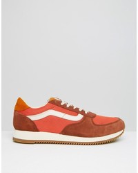 Vans Runner Sneakers In Orange Va2xs8jyl