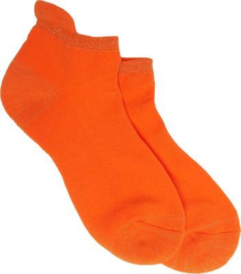 Orange Ankle Socks 