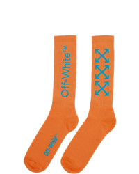 Off-White Orange And Blue Arrows Socks