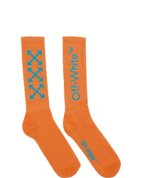Off-White Orange And Blue Arrows Socks