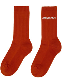 Jacquemus Orange Les Chaussettes Cuca Socks