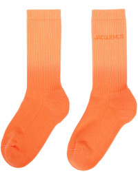 Jacquemus Orange Les Chaussettes Moisson Socks