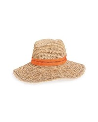 Orange Straw Hat