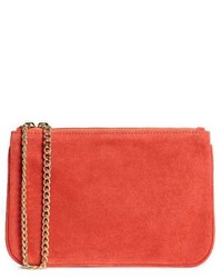 H&M Suede Handbag With Chain