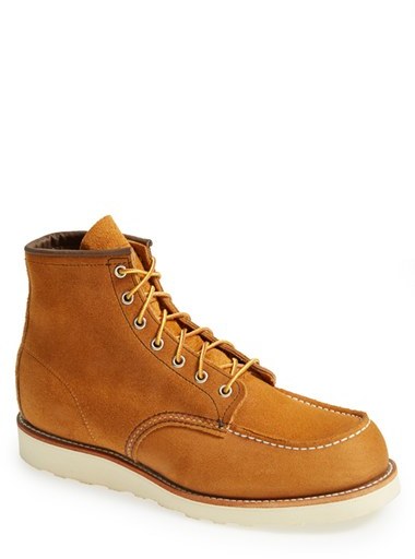 suede moc toe boots