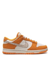 Nike Dunk Low As Safari Swoosh Kumquat Sneakers