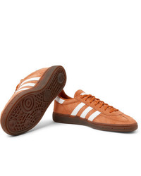 adidas Originals Handball Spezial Suede And Leather Sneakers