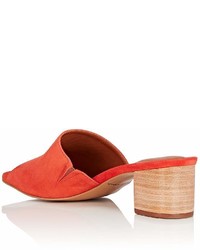 Barneys New York Suede Mules