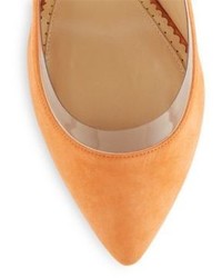 Charlotte Olympia Party Monroe Suede Pumps
