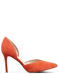 Marc Fisher Ltds Tammy Suede Dorsay Pointed Pumps