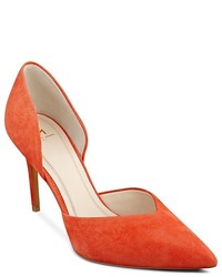 Marc Fisher Ltds Tammy Suede Dorsay Pointed Pumps