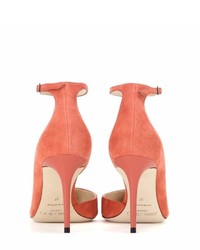Jimmy Choo Lucy 85 Suede Pumps
