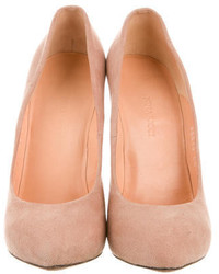 Nina Ricci Suede Pointed Toe Pumps