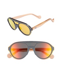 Moncler 52mm Shield Sunglasses