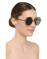 Rosie Assoulin Large Octagon Sunglasses