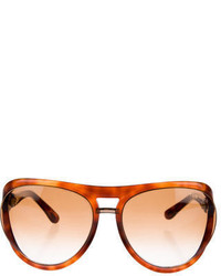Tom Ford Milo Aviator Sunglasses