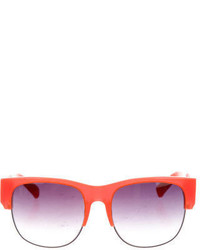 Matthew Williamson Neon Gradient Lens Sunglasses