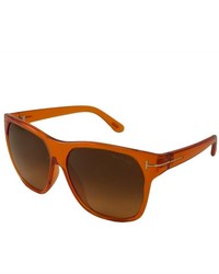 Tom Ford Orange Federico 58mm Sunglasses