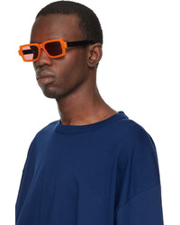 RetroSuperFuture Orange Pilastro Sunglasses