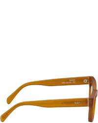 RetroSuperFuture Orange Sempre Sunglasses
