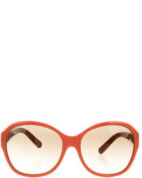 Tory Burch Oversize Logo Sunglasses