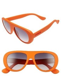 Havaianas Rio 54mm Gradient Lenses Aviator Sunglasses Orange