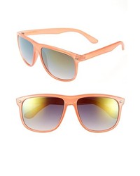 Steve Madden Retro Sunglasses Orange One Size
