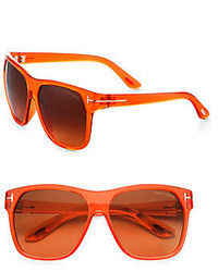 Tom Ford Modified Wayfarer Injected Sunglasses