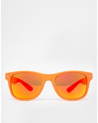 Trip Rubber Mirror D Frame Sunglasses