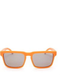 SPY Unisex Helm Matte Orange Sunglasses
