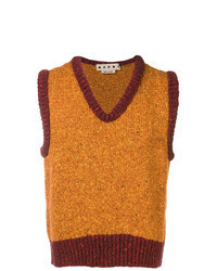 Orange Sweater Vest