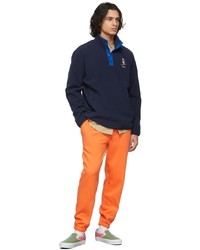 Polo Ralph Lauren Orange Fleece Lounge Pants