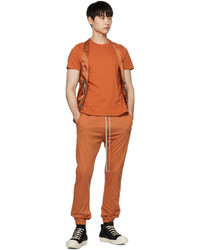 Rick Owens Orange Penta Lounge Pants