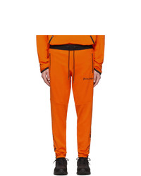 Palm Angels Orange Under Armour Edition Jogging Lounge Pants